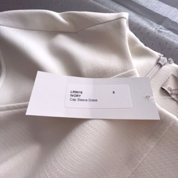 Lela Rose "Blair" Dress in Cream - Size 8 - Picture 8 of 10